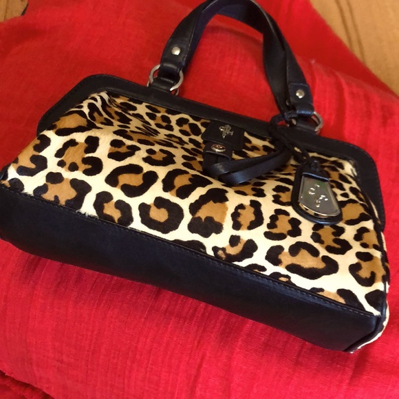 Cole Haan cheetah print purse - Picture 2 of 5